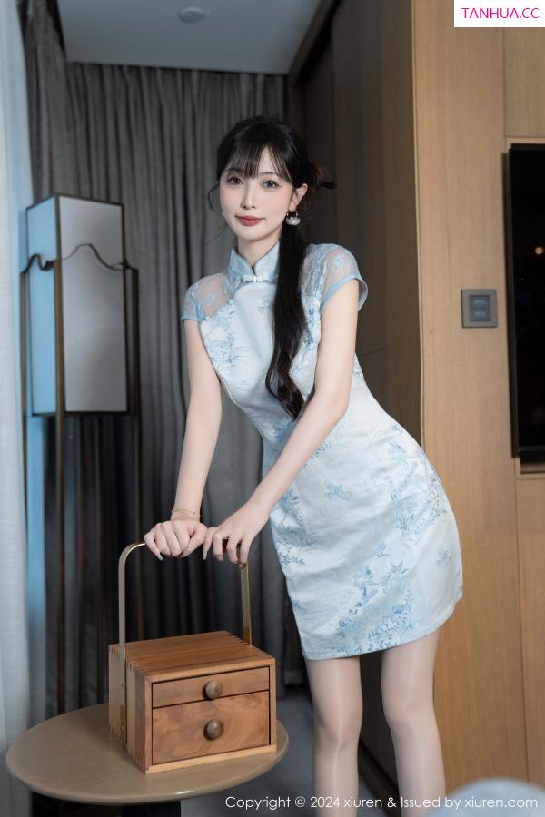 林星阑  [XiuRen]高清写真图 2024.11.22 No.9487 林星阑 旗袍美腿第8张图片
